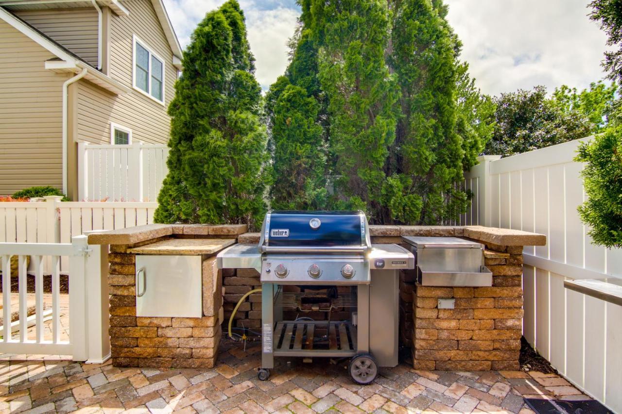 Ocean City Home With Fire Pit And Grill Walk To Beach エクステリア 写真