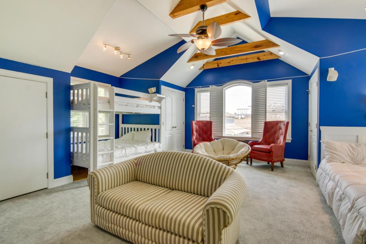 Ocean City Home With Fire Pit And Grill Walk To Beach エクステリア 写真